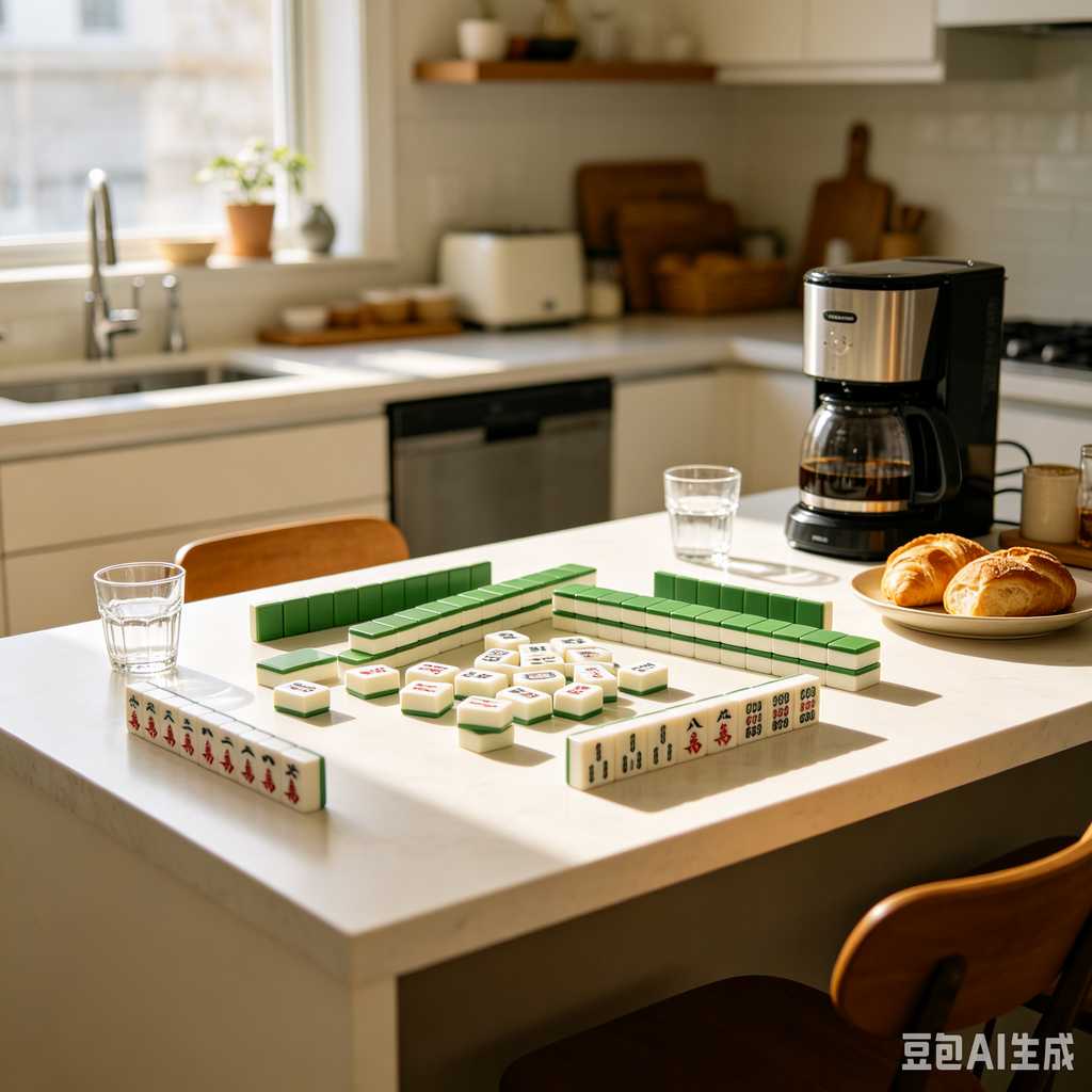 mahjong set with storage case