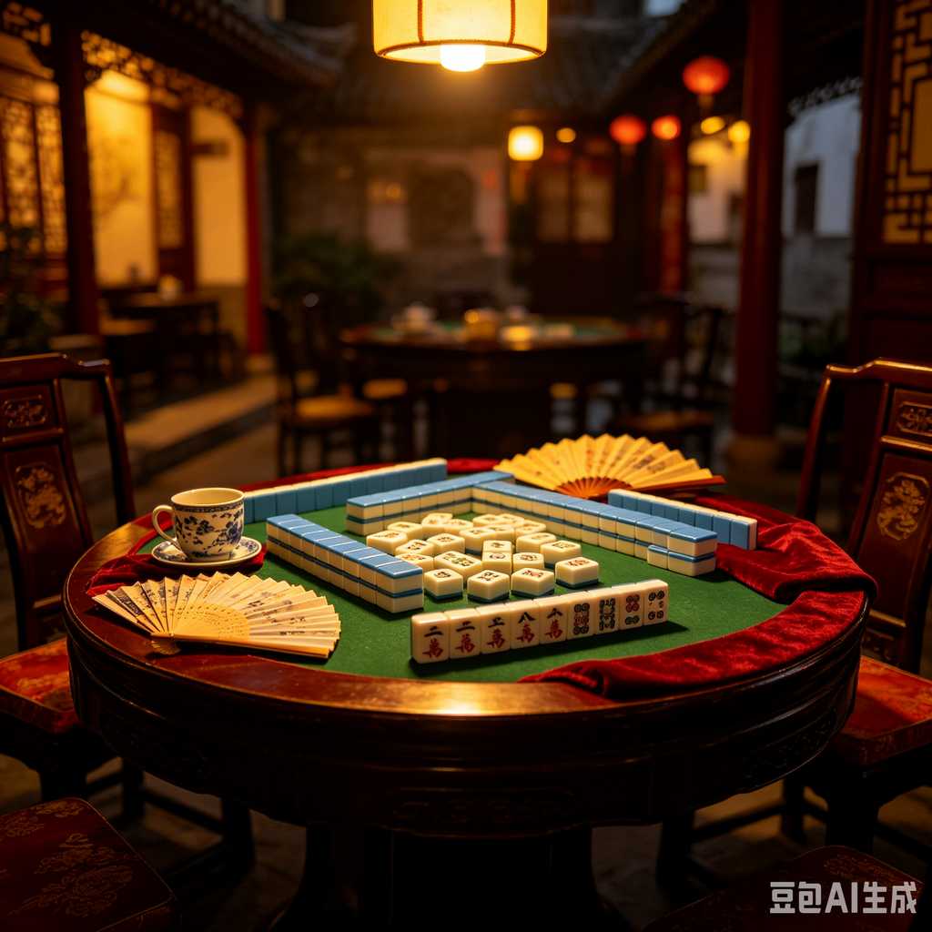 compact mahjong set for small home