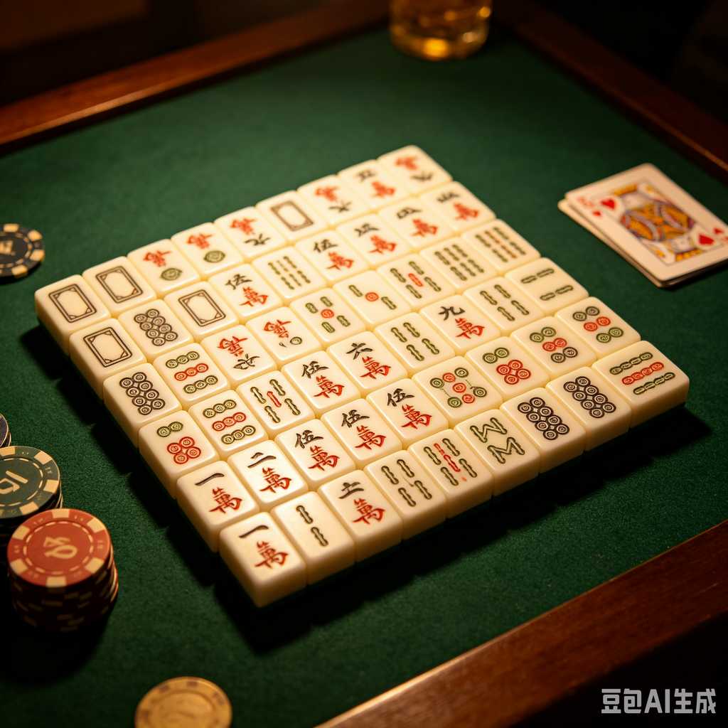 adult senior mahjong game set