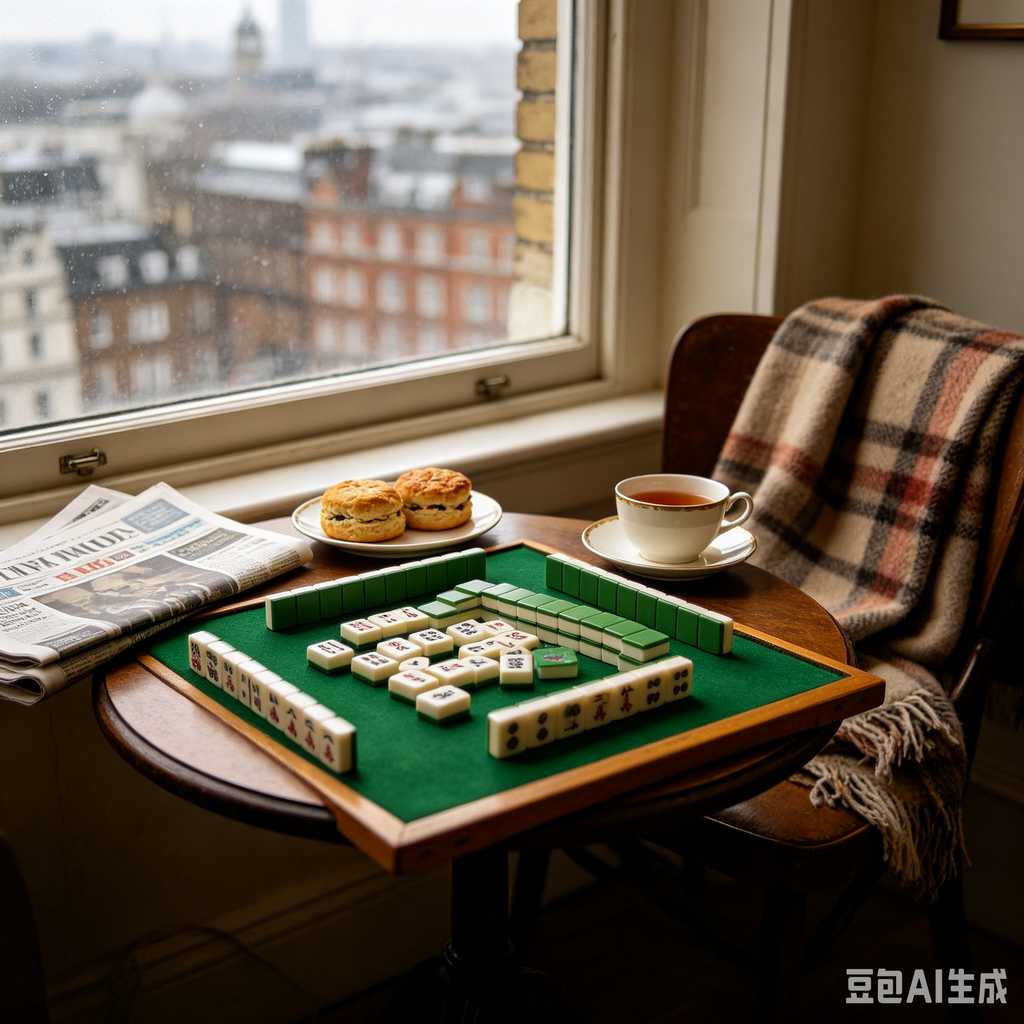 handmade mahjong tiles set